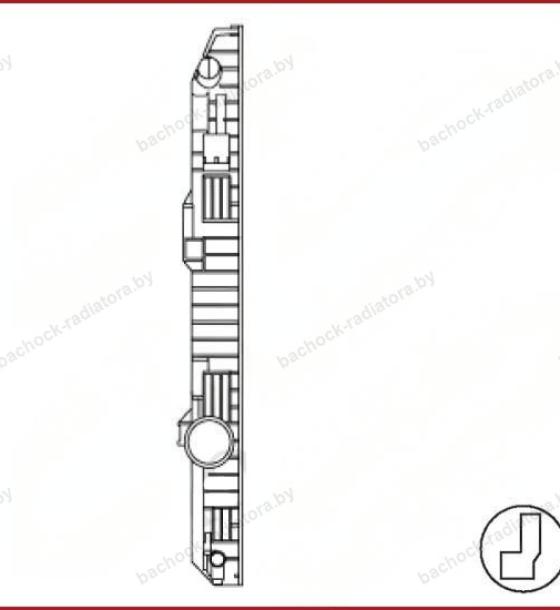Бачок радиатора Mercedes T2 Vario W670