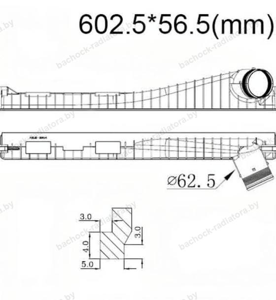 Бачок радиатора Бачок Интеркулера Land Rover Discovery 4 (L319) (2009-2020), Land Rover Range Rover Sport (L320) (2005-2013)