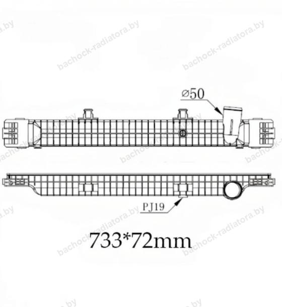 Бачок радиатора Renault Trucks KERAX 2, Renault Trucks MAGNUM 4 EURO 4-5, Renault Trucks PREMIUM 1 EURO 2-3, Renault Trucks PREMIUM 2 EURO 4-5 (1996-2013)
