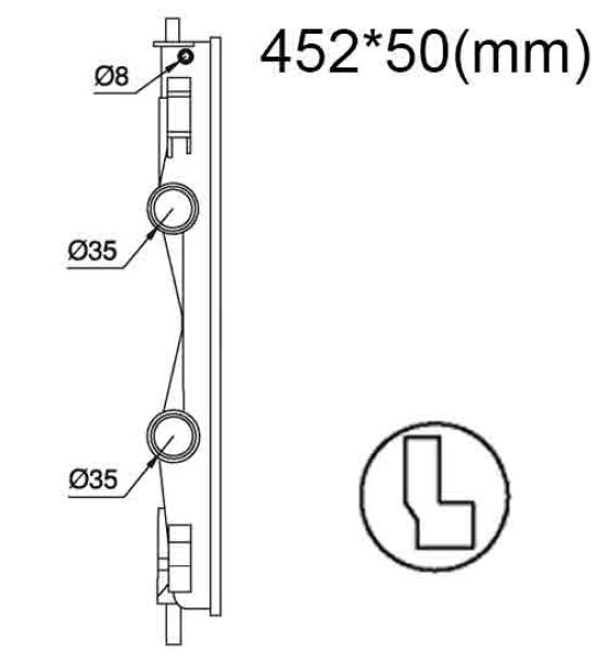 Бачок радиатора Nissan Qashqai 1 (J10) напорный левый (2006-2013)