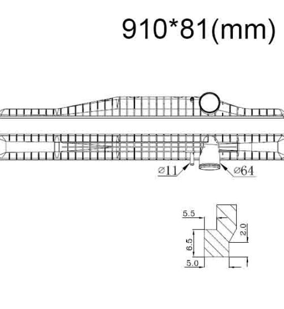 Бачок радиатора Volvo FH I, FH II, FH III, NH, FM I-II, FM III, VN напорный верхний (1993-2025)