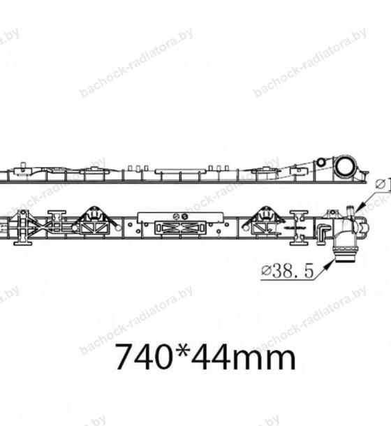Бачок радиатора Land Rover Discovery 5 (L462), Range Rover 4 (L405) напорный верхний (2012-2025)