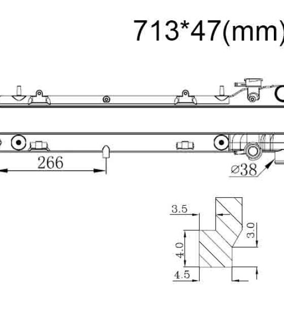 Бачок радиатора Subaru Forester 1 (Sf), Forester 2 (Sg), Impreza 1 напорный верхний (1992-2008)