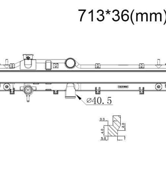 Бачок радиатора Subaru Baja, Forester 3 (Sh), Forester 4 (Sj), Impreza 3, Impreza 4, Legacy 4, Legacy 5, Legacy 6, Outback 3, Outback 4, Outback 5, XV 1 напорный верхний (2002-2021)