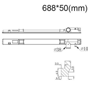 Бачок радиатора Toyota Previa 1 напорный верхний (1990-2000)