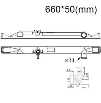 Бачок радиатора Toyota 4 Runner 3, Land Cruiser Prado (J90) напорный верхний (1995-2002)