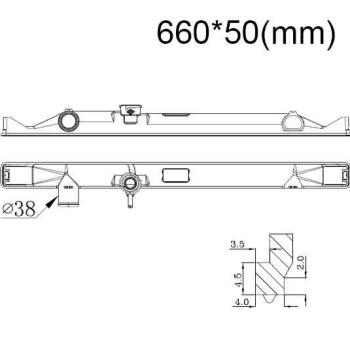 Бачок радиатора Toyota 4 Runner 3, Land Cruiser Prado (J90) напорный верхний (1995-2002)