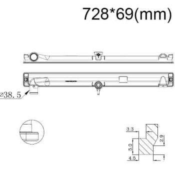 Бачок радиатора Toyota Land Cruiser (200) напорный верхний (2007-2021)