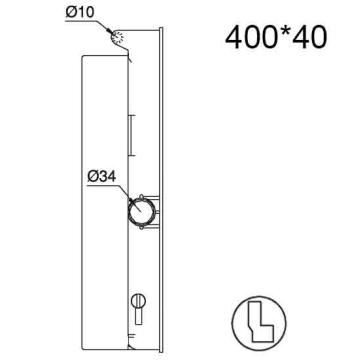 Бачок радиатора Toyota Auris 1, Auris 2, Avensis 3 (T27), Corolla 10 (E140, E150), Corolla 11 (E160, E170, E180), Verso напорный левый (2006-2018)