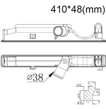 Бачок радиатора Toyota Auris 1, Auris 2, Avensis 3 (T27), Corolla 10 (E140, E150), Verso напорный верхний (2006-2018)