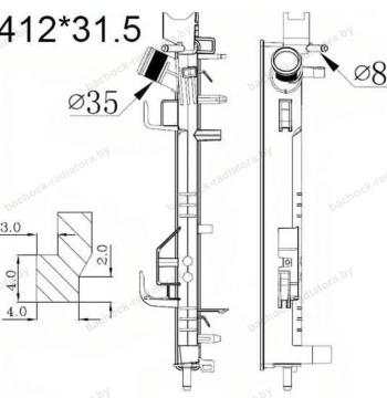 Бачок радиатора Dacia DOKKER, Dacia DUSTER 1, Dacia DUSTER 2, Dacia LODGY, Dacia LOGAN 2, Dacia SANDERO 2 (2010-2024)