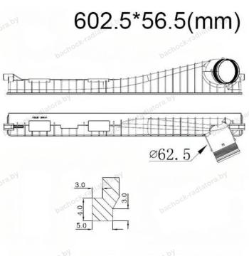 Бачок радиатора Бачок Интеркулера Land Rover Discovery 4 (L319) (2009-2020), Land Rover Range Rover Sport (L320) (2005-2013)
