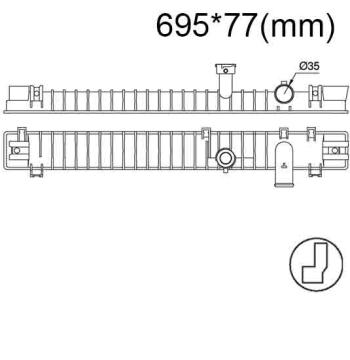 Бачок радиатора Infiniti QX56 напорный верхний (2004-2010)