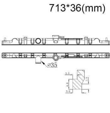 Бачок радиатора Nissan Bluebird Sylphy 1, Primera (P12), X-Trail (T30) (01-) напорный верхний (2000-2007)
