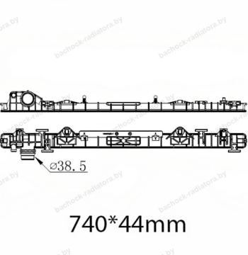 Бачок радиатора Land Rover Defender 2 (L663), Discovery 5 (L462), Range Rover 4 (L405), Range Rover Sport (L494) напорный верхний (2012-2025)