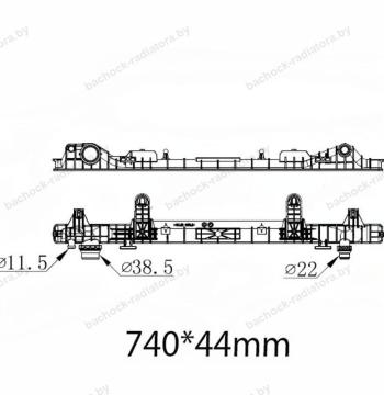 Бачок радиатора Land Rover Defender 2 (L663), Discovery 5 (L462), Range Rover 4 (L405), Range Rover Sport (L494) напорный верхний (2012-2025)