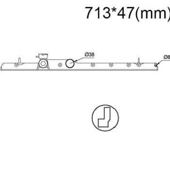 Бачок радиатора Subaru Baja, Impreza 2, Legacy 3, Legacy 4, Outback 3 напорный верхний (1999-2009)