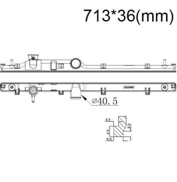 Бачок радиатора Subaru Baja, Forester 3 (Sh), Forester 4 (Sj), Impreza 3, Impreza 4, Legacy 4, Legacy 5, Legacy 6, Outback 3, Outback 4, Outback 5, XV 1 напорный верхний (2002-2021)
